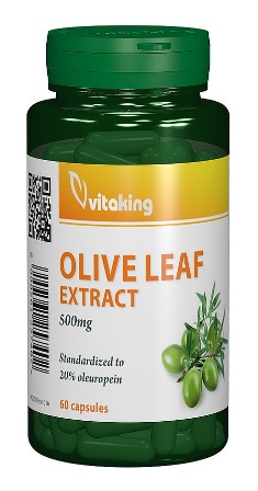 Extract standardizat din frunze de maslin 500mg, antibiotic natural, 60 cps - Vitaking