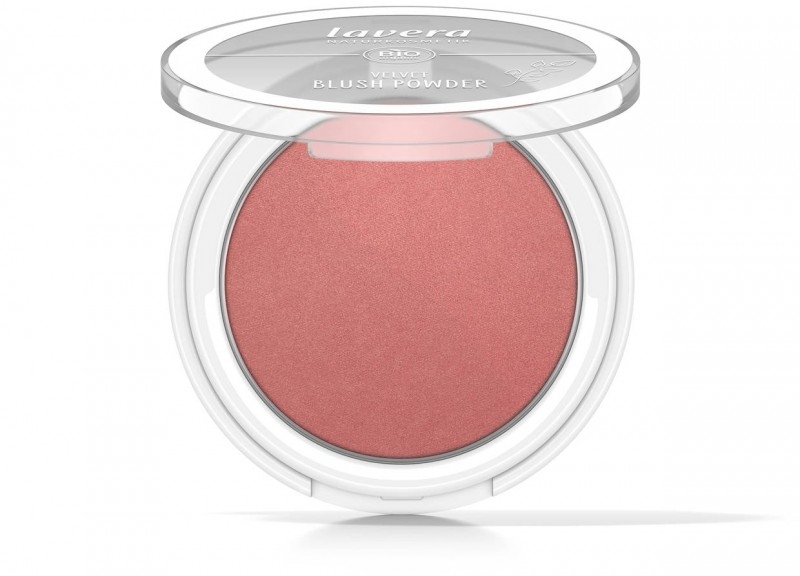 Fard de obraz bio Velvet Blush Powder, Pink Orchid 02, 5g - LAVERA