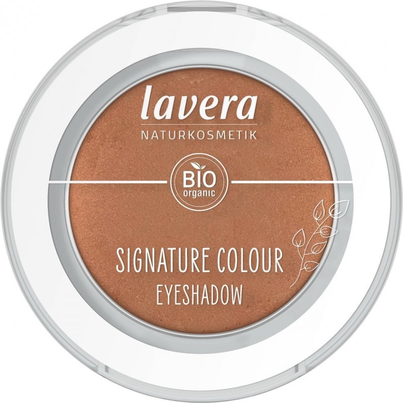 Fard de pleoape bio Signature Colour, Burnt Apricot 04 - LAVERA