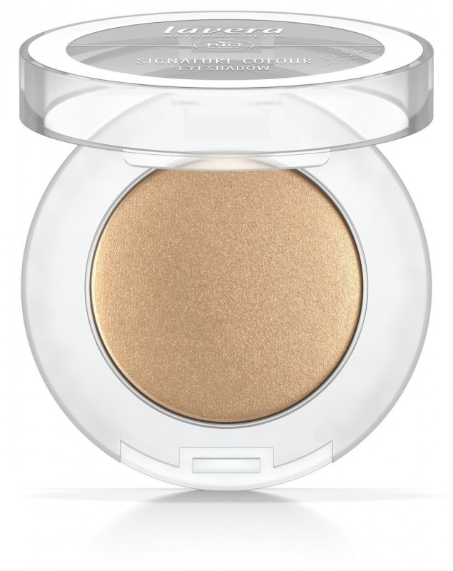 Fard de pleoape bio Signature Colour, Dazzling Gold 08 - LAVERA