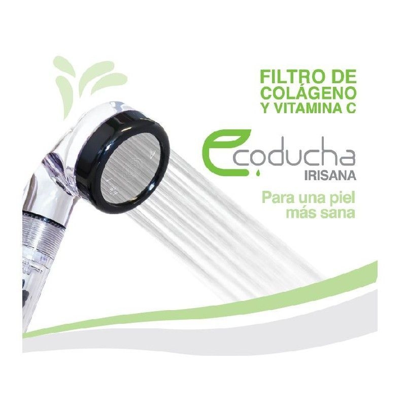 Filtru cu vitamina C si colagen pentru cap de dus ECODUCHA Original - Irisana