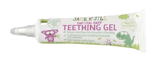 Gel calmant natural pentru eruptii dentare bebelusi, 15g - Jack n Jill
