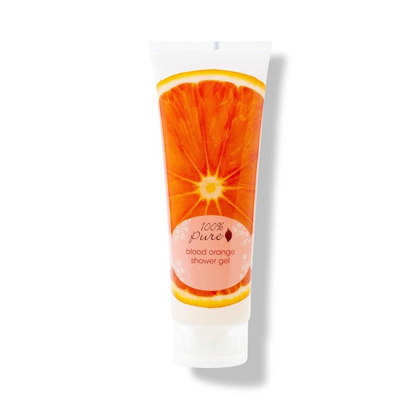 Gel de dus cu aroma de portocale rosii, tub 236 ml - 100 Percent Pure Cosmetics