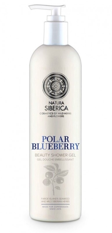 Gel de dus hidratant Polar Blueberry, Copenhagen 400 ml - Natura Siberica