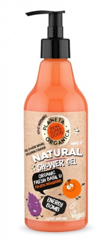 Gel de dus natural Energy Bomb, 500ml - Skin Supergood
