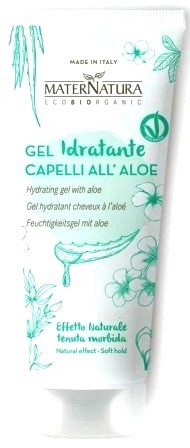 Gel de par bio pentru fixare si definire, cu aloe si frangipani, 100ml - MaterNatura