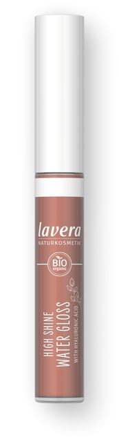 Gloss bio pentru buze High Shine Water Gloss, Cocoa 01 - LAVERA