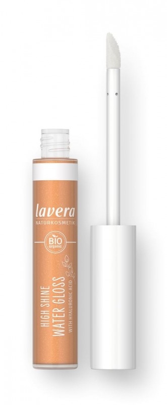 Gloss bio pentru buze High Shine Water Gloss, Golden Solaris 03 - LAVERA
