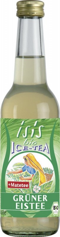 Bautura racoritoare Isis bio Ice-tea Ceai verde, 330ml - Beutelsbacher
