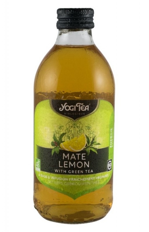 Icetea Mate   Lamaie cu ceai verde, 330ml - Yogi Tea