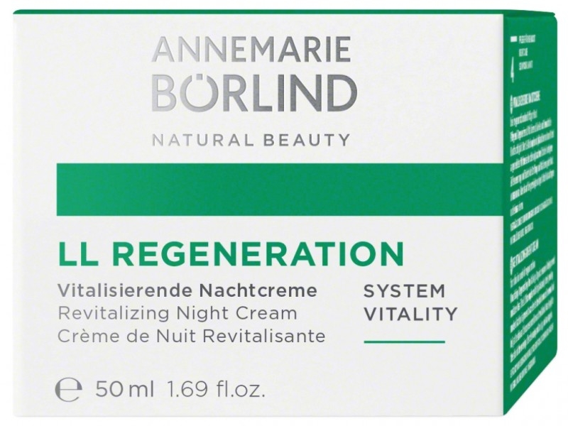 LL Regeneration Crema de noapte regeneranta pentru primele riduri, 50 ml - Annemarie Borlind