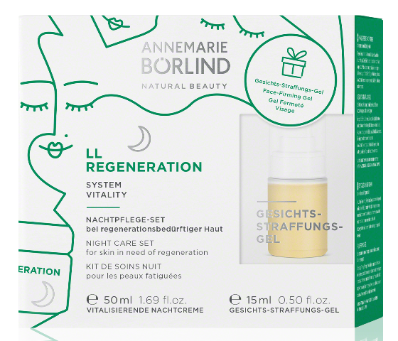 LL Regeneration Crema de noapte regeneranta pentru primele riduri + CADOU Gel tonifiant - Annemarie Borlind