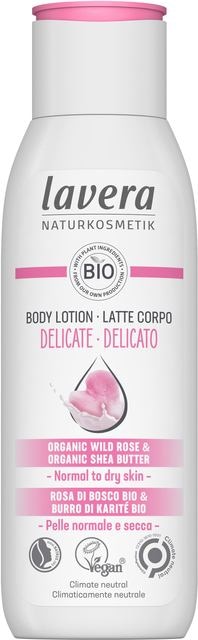Lotiune de corp delicata cu trandafiri - LAVERA