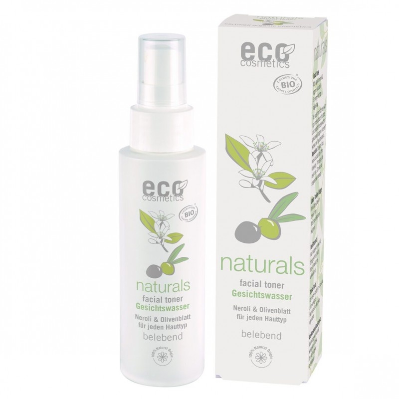 Lotiune tonica pentru fermitate cu acid hialuronic, portocale si maslin - Eco Cosmetics