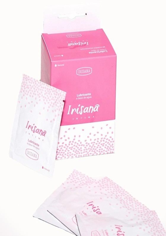 Lubrifiant intim pe baza de apa, 20 plicuri monodoza x 4ml - Irisana