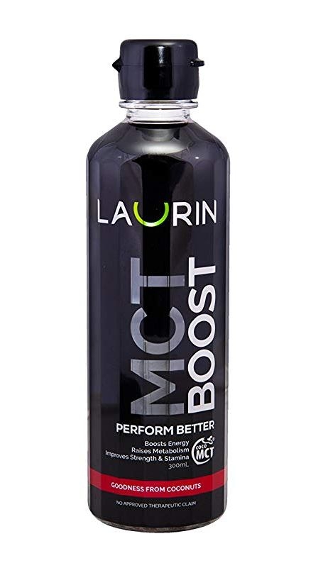MCT ulei de cocos BOOST ENERGY, 300ml - Laurin