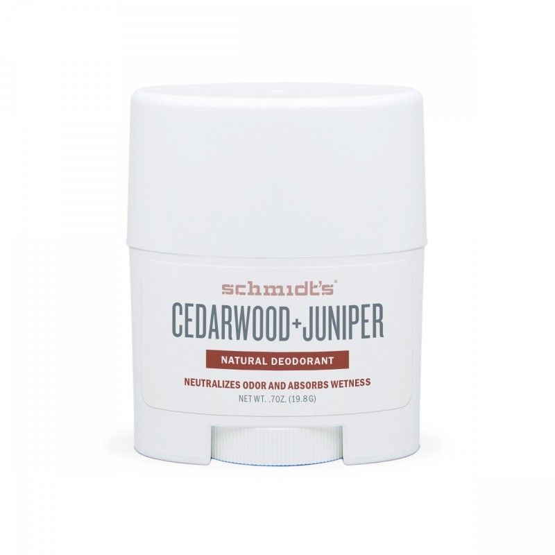 MINI Deodorant stick cu bicarbonat, Cedarwood   Juniper - Schmidts's Deodorant