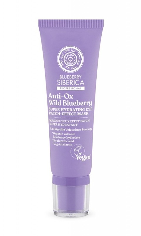 Masca ochi hidratanta antioxidanta efect compresa, cu elastina si hialuronic, 30ml - Anti-OX Wild Blueberry