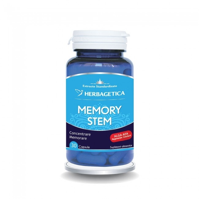 Memory STEM, 30 capsule - HERBAGETICA