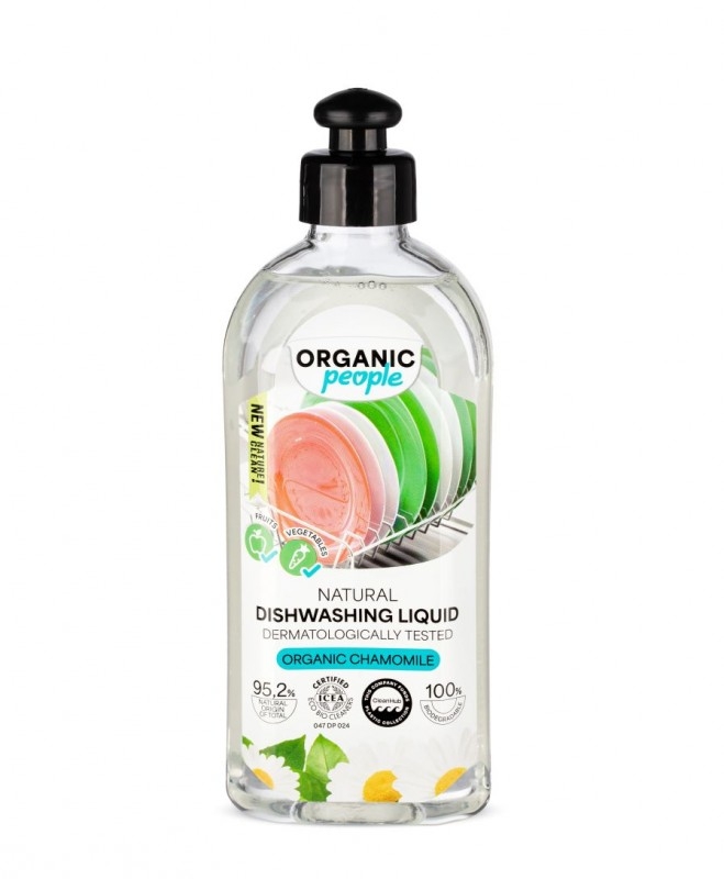 Organic People Detergent de Vase Natural Musetel Bio - 350ml