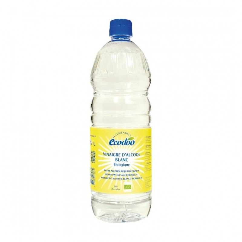Otet din alcool alb pentru menaj, 1L - Ecodoo