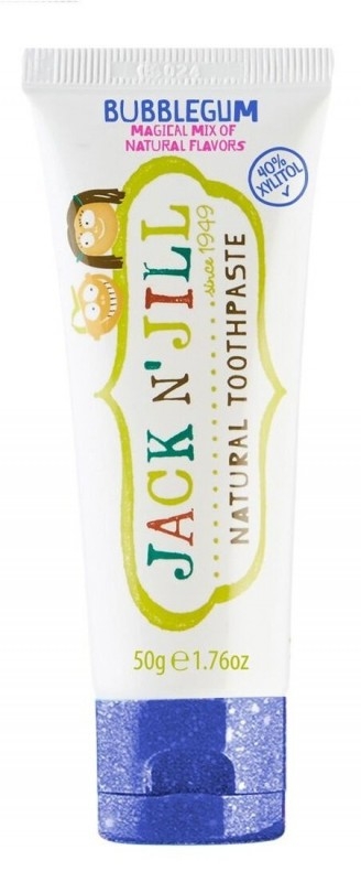 Pasta de dinti naturala pentru copii, aroma Bubblegum - Jack n' Jill