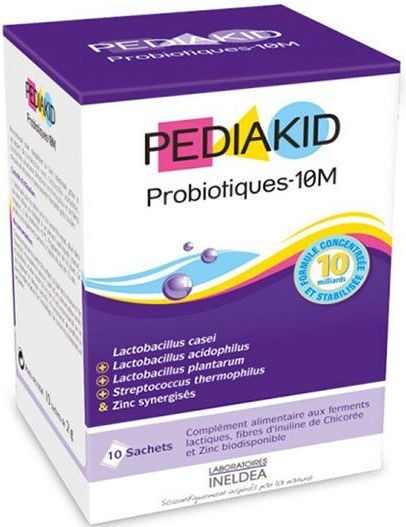 Pediakid PROBIOTICE 10M pentru copii, 10 plicuri- PEDIAKID