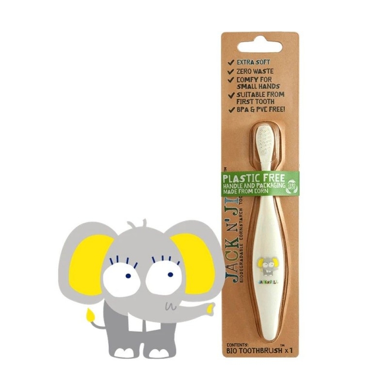 Periuta de dinti ECO pentru bebe si copii, Ellie - Jack n' Jill