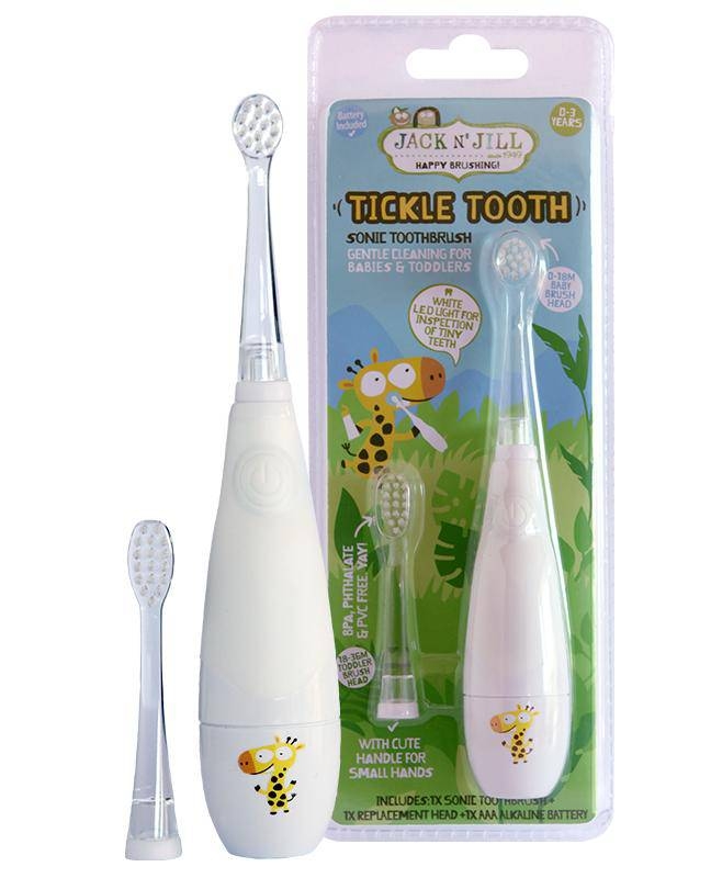 Periuta de dinti sonica pentru copii Tickle Tooth (0-6 ani) - Jack n Jill
