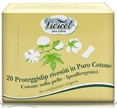 Protej slip ultrasubtire din bumbac, 20 buc - VIVICOT PURO COTONE