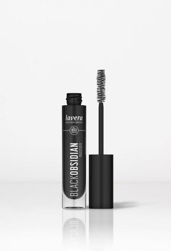 Rimel bio maxima definitie si volum Black Obsidian, 10ml - LAVERA