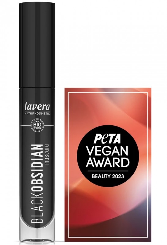 Rimel bio maxima definitie si volum Black Obsidian, 10ml - LAVERA