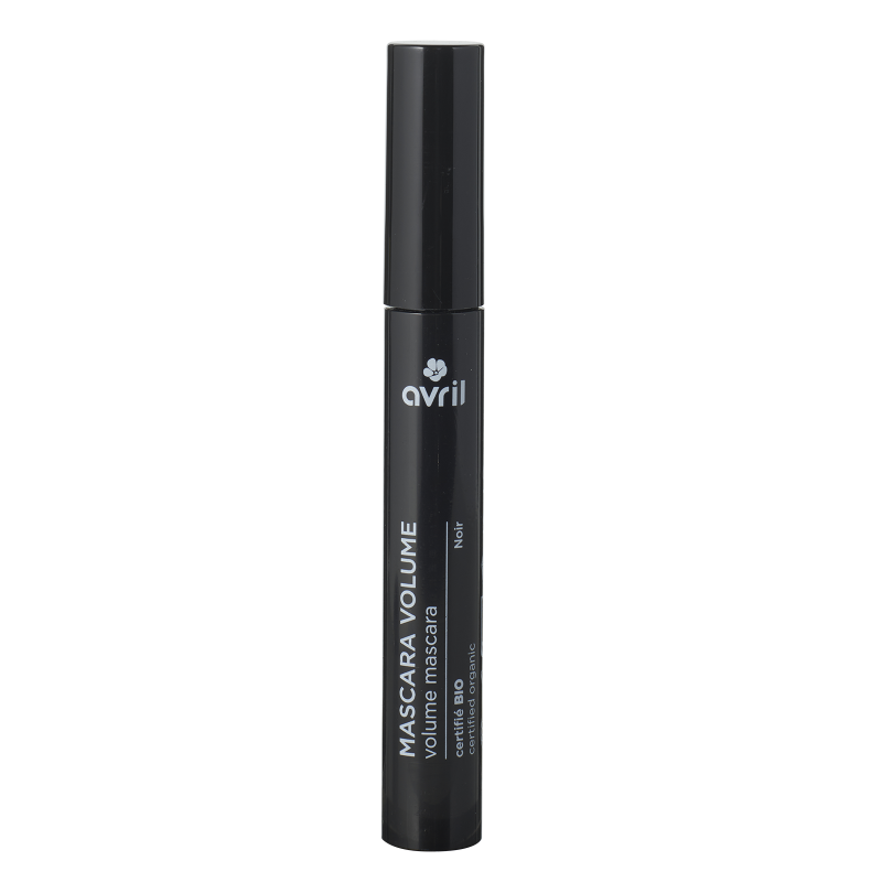 Rimel negru bio pentru volum, 9ml - Avril