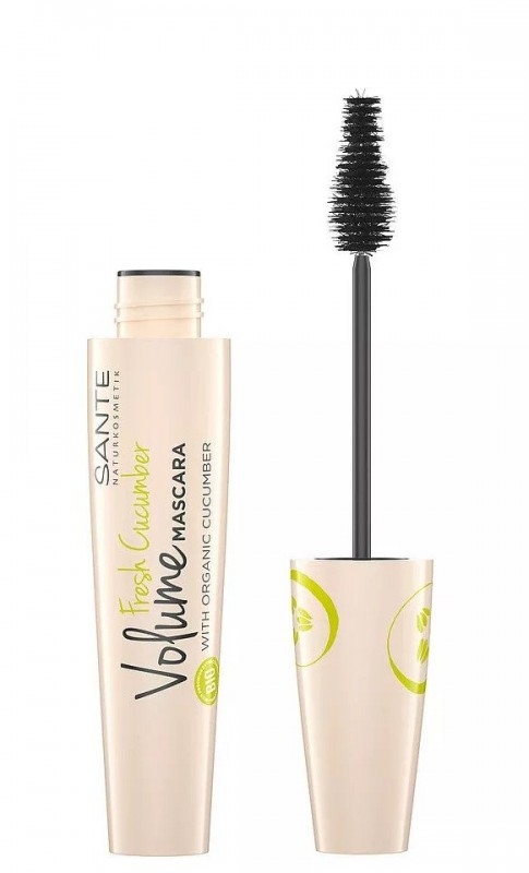 Rimel negru volum Fresh Cucumber, 12ml - SANTE NATURKOSMETIK