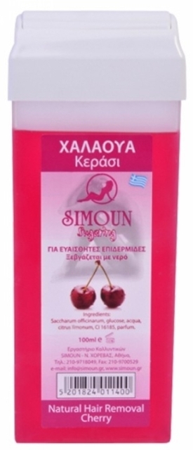 Roll on ceara de zahar pentru epilat Cirese, 100 ml - Simoun