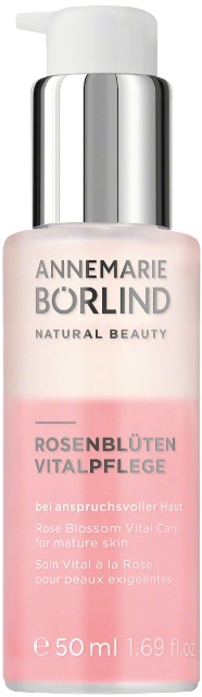 Rose Blossom Fluid revitalizant anti-age bifazic, 50 ml - Annemarie Borlind