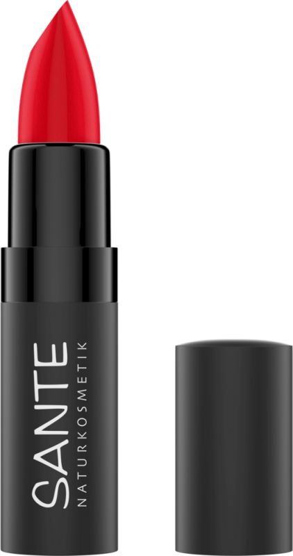 Ruj bio mat Kiss-me Red 07 - SANTE NATURKOSMETIK