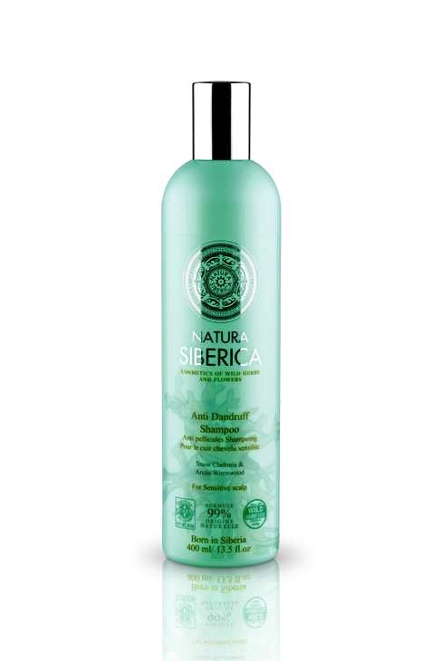 Sampon anti matreata pentru scalp sensibil, cu extract de pelin, 400 ml - Natura Siberica