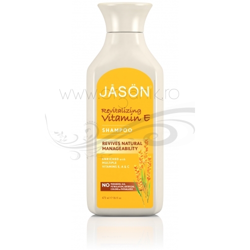 DELISTAT Sampon cu vitamina A,C,E, pentru par uscat si deteriorat, 473 ml - Jason