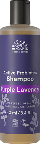 Sampon organic pentru stralucire cu lavanda si probiotice - URTEKRAM