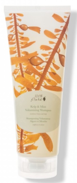 Sampon pentru volum cu extract de kelp si menta - 100 Percent Pure Cosmetics