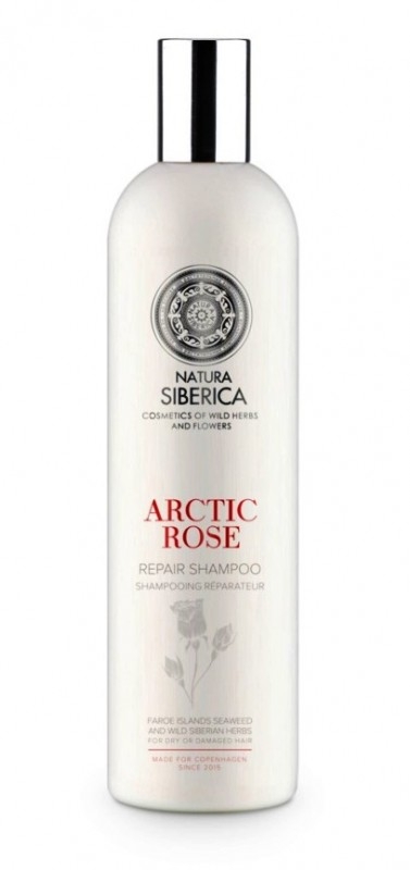 Sampon reparator pentru par uscat sau deteriorat Arctic Rose, Copenhagen 400 ml - Natura Siberica