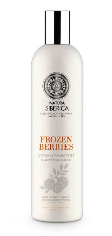 Sampon vitaminizant pentru par gras Frozen Berries, Copenhagen 400 ml - Natura Siberica