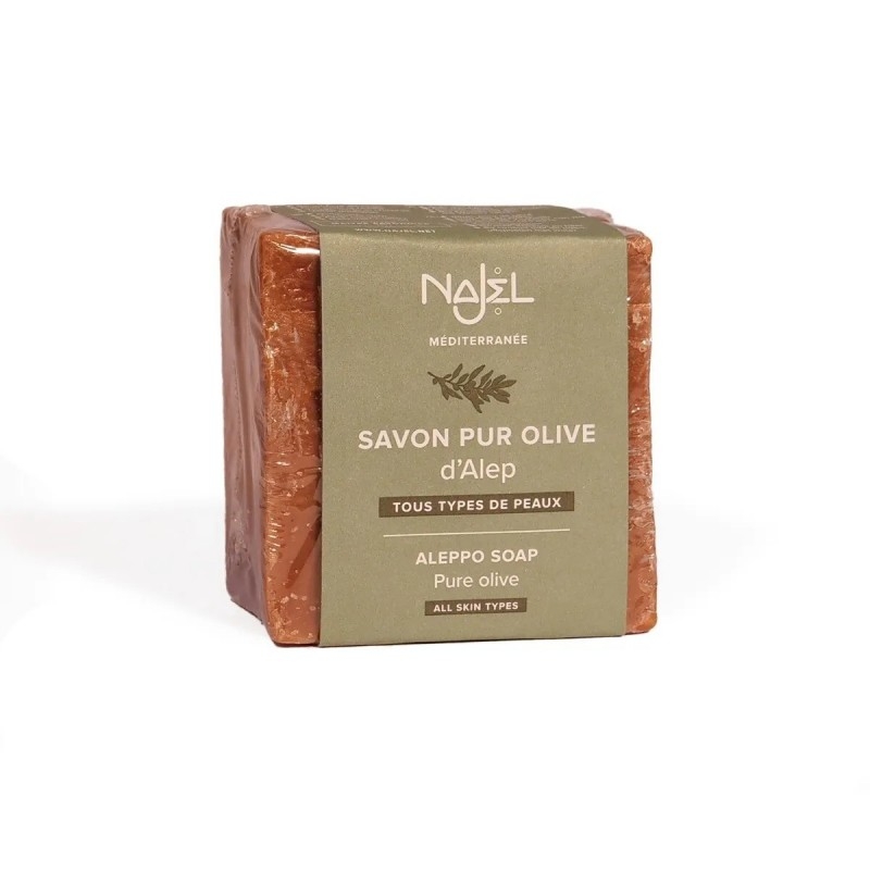 Sapun Alep cu 100% ulei de masline, 190g - NAJEL