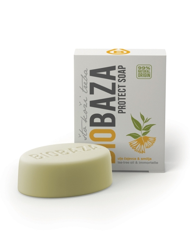 DELISTAT Sapun antibacterian cu tea tree si imortele - BIOBAZA