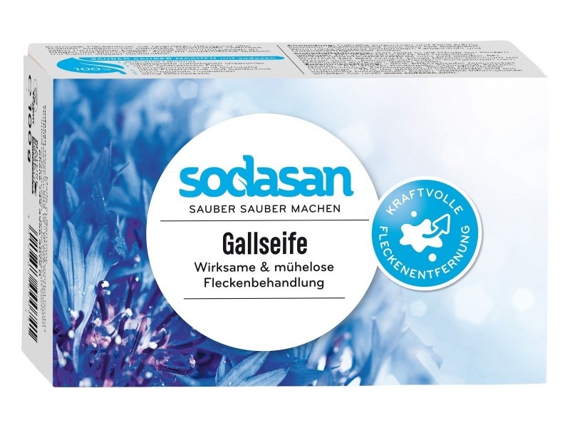Sapun solid pentru indepartare pete, 100 g - Sodasan