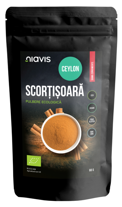 Scortisoara pulbere ecologica, 60g - Niavis