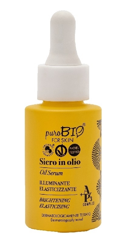 Serum elasticizant si iluminator pentru ten uscat, matur, 15ml - PuroBio for skin