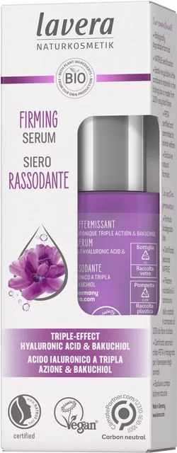 Serum antirid fermitate cu acid hialuronic si bakuchiol, 30ml - Lavera