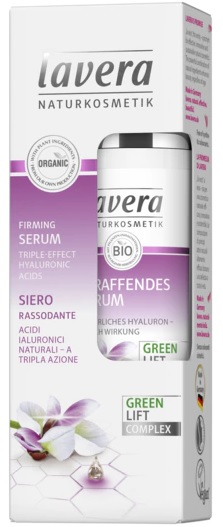 Serum pentru fermitate cu ulei de karanja si acid hialuronic, 30 ml - LAVERA